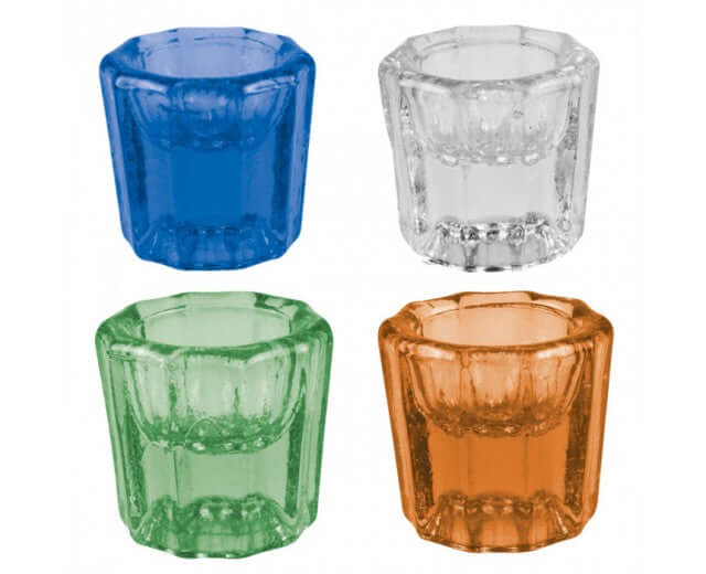 Dappen. Vaso dappen de cristal - LOGICOS - Odontologicos