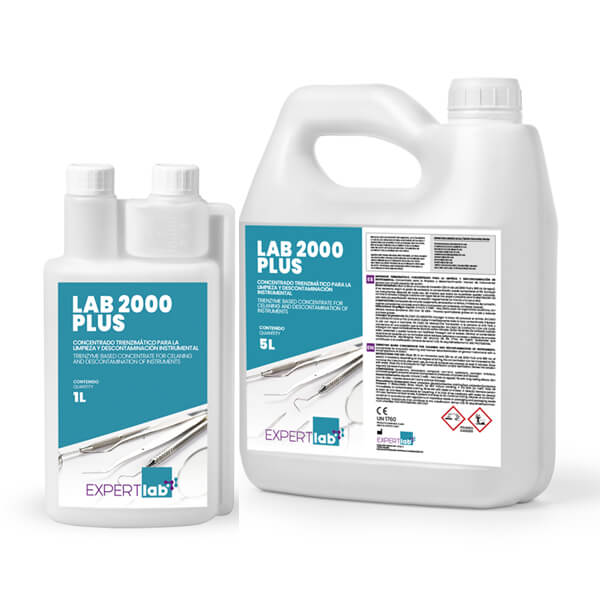 Desinfectante instrumental LAB 2000 Plus 2% 1L - LÓGICOS - Odontologicos