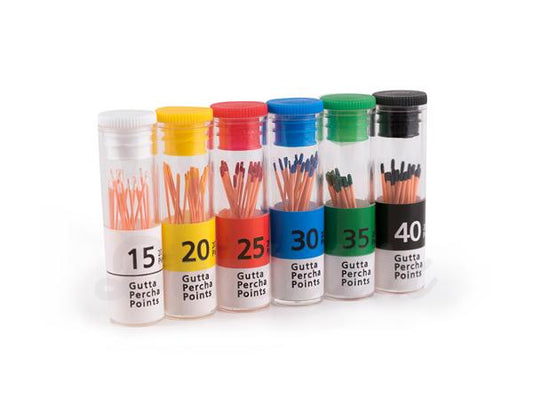 Endodoncia gutapercha. Puntas mG - fill con.02 (120uds) - Medicaline - Odontologicos