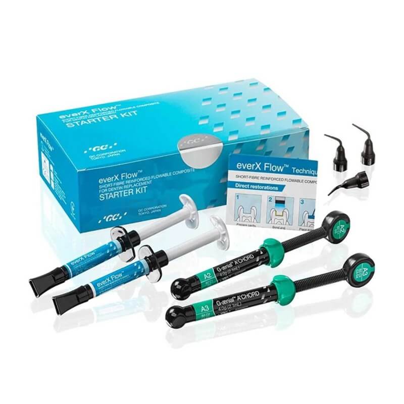 EverX Flow - Composite Bulk - fill Reforzado - GC - Odontologicos
