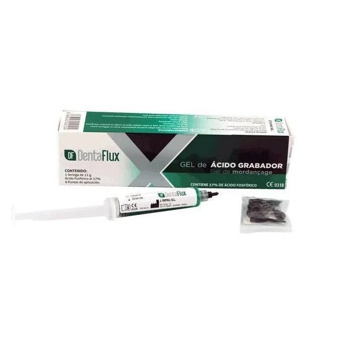 Gel Ácido grabador fosfórico 37% Dentaflux - LÓGICOS - Odontologicos
