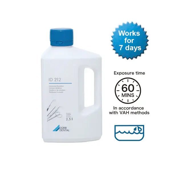 ID 212. Desinfectante de instrumental (2.5l) - DURR - Odontologicos