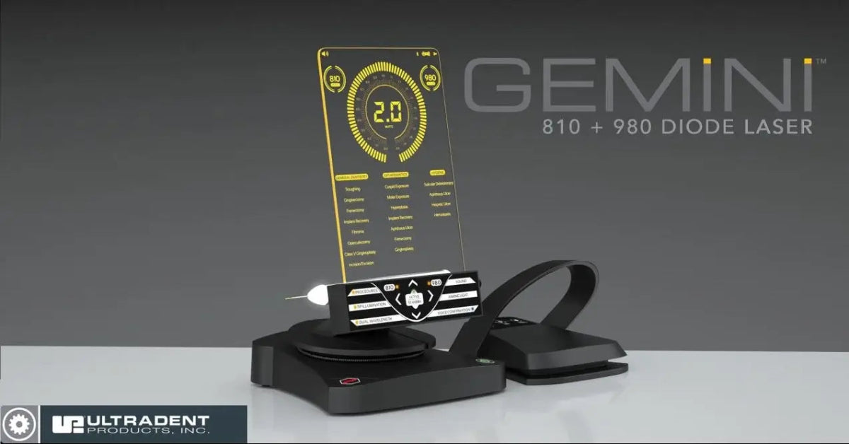 Láser tejidos blandos Gemini (810 +980) Ultradent - Odontologicos