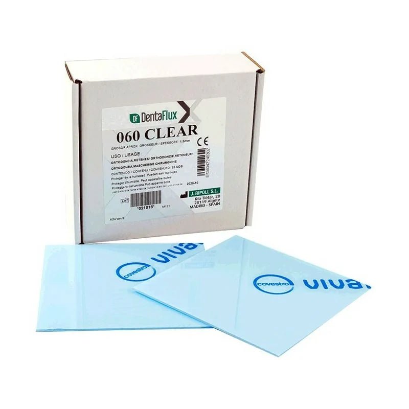 Planchas termoplásticas CLEAR (Duras) - LÓGICOS - Odontologicos