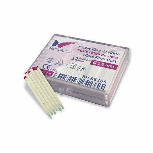 Postes de Fibra de Vidrio mPost Glass (12 Uds.) Medicaline - Odontologicos