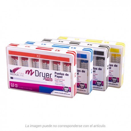 Puntas de papel Easy (Protaper Next) Medicaline - LÓGICOS - Odontologicos