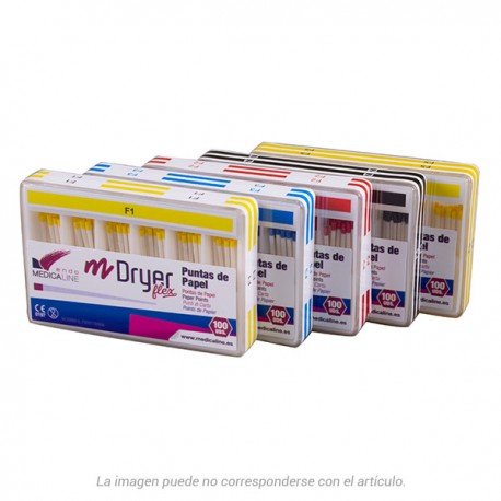 Puntas de papel Flex (Protaper Gold) Medicaline - LÓGICOS - Odontologicos