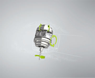 Turbina Alegra TE - 95 RM - W&H - Odontologicos