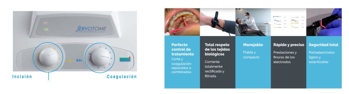 Bisturí eléctrico Servotome de Acteon - Odontologicos