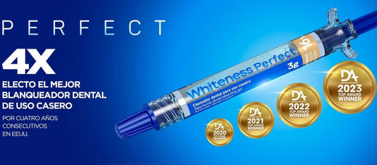 Whiteness Perfect 16: Blanqueamiento dental seguro y efectivo - Odontologicos