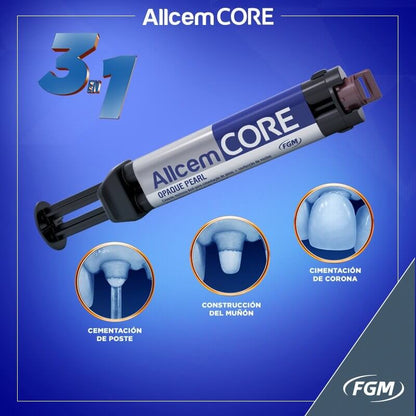 Cemento para muñones Allcem Core - FGM - Odontologicos