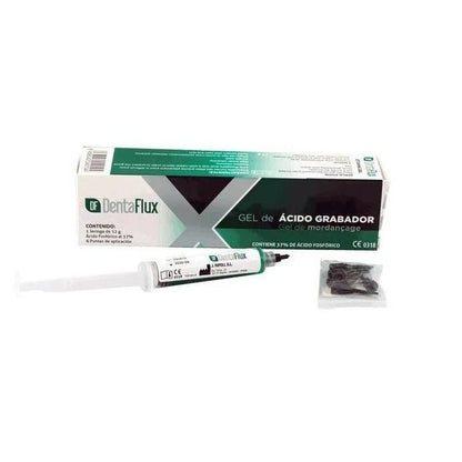 Gel Ácido grabador fosfórico 37% Dentaflux - LÓGICOS - Odontologicos