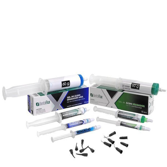 Gel Ácido grabador fosfórico 37% Dentaflux - LÓGICOS - Odontologicos