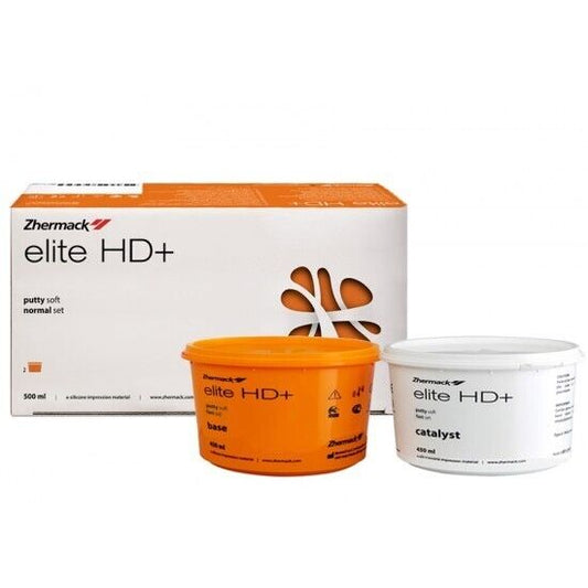 Silicona Elite HD+ Putty - Zhermack - Odontologicos