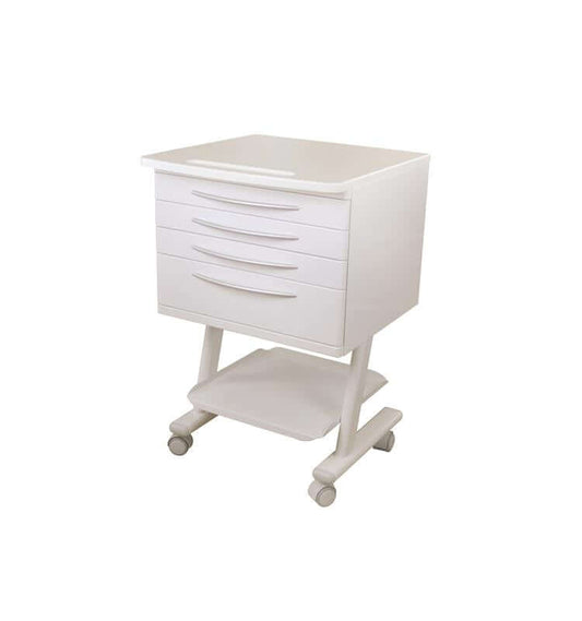Carrito móvil 4 cajones ZILFOR - Odontologicos