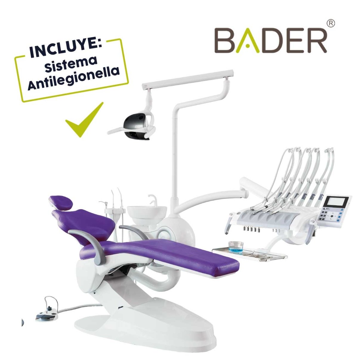Equipo Dental Trekc M2 Space Up BADER DENTAL - Odontologicos