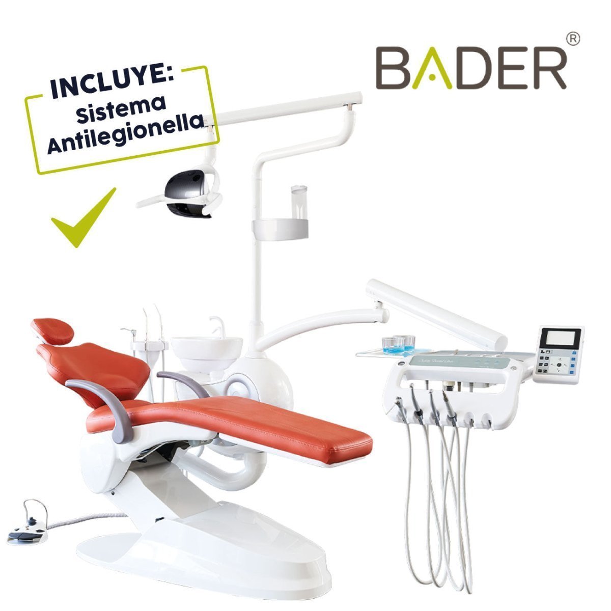 Equipo Dental Trekc M2 Space Up BADER DENTAL - Odontologicos